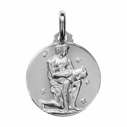 Médaille argent zodiaque...