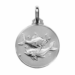 Médaille argent zodiaque...