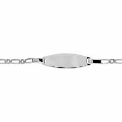 Bracelet argent identité