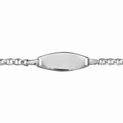 Bracelet argent identité