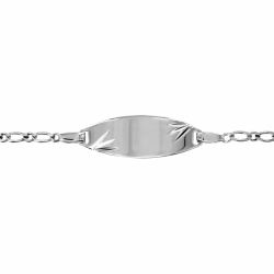 Bracelet argent identité