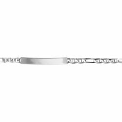 Bracelet argent identité