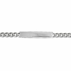 Bracelet argent identité