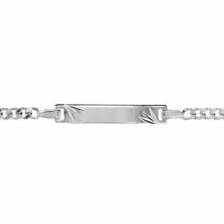 Bracelet argent identité