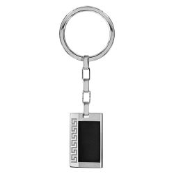 Porte clef acier plaque GI...