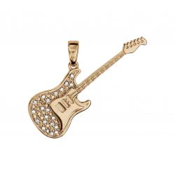 Pendentif guitare rock