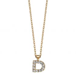 Collier initiale "D"