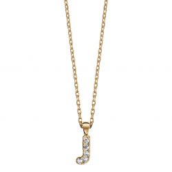 Collier initiale "J"