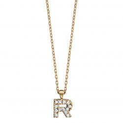 Collier initiale "R"