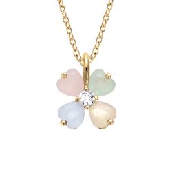 Collier pendentif forme fleur