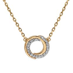 Collier bicolore cercle