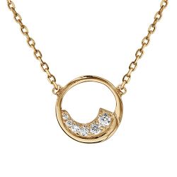 Collier bicolore cercle