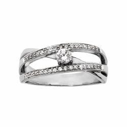 Bague argent grande taille