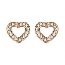 Boucles d'oreilles cœur +...