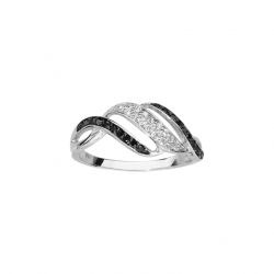 Bague argent 2 rangs