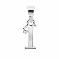 Pendentif argent initiale I